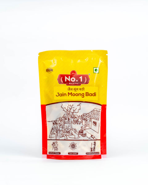 Jain Moong Badi (Mangodi) - 150g (Pack of 4)
