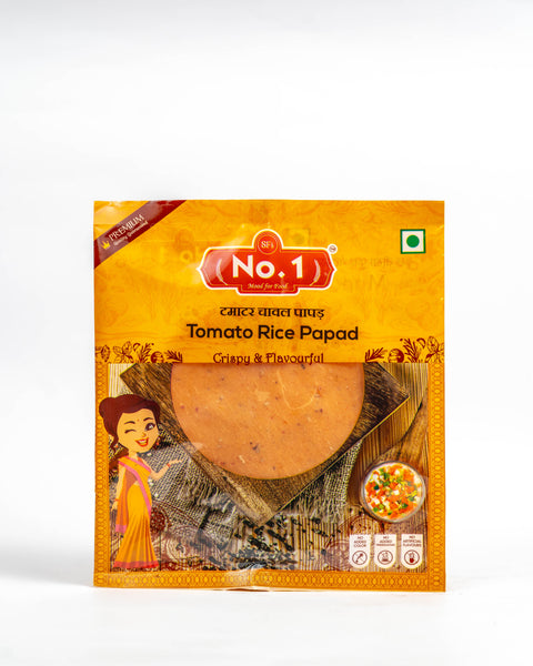 Tomato Rice Papad-200g (Pack of 4)
