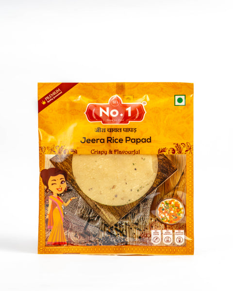 Jeera Rice Papad-200g (Pack of 4)